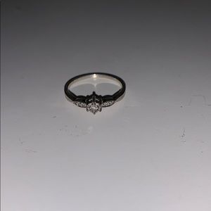 cubic zirconia ring size 5 1/2